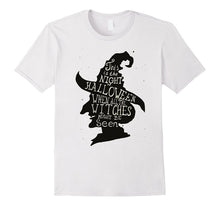 Halloween Grungy Card With Witch in Hat and Quote T-Shirt