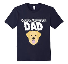 Golden Retriever Dad Funny Happy Shirts