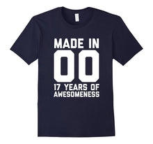 17th Birthday Shirt Gift Age 17 Year Old Boy Girl Tshirt Tee