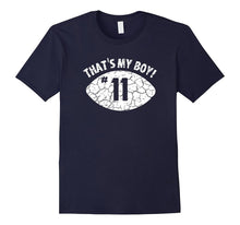 That's My Boy #11 T-Shirt - Distressed Football Mom Tee