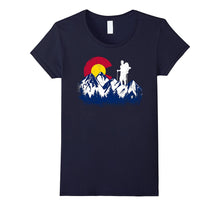 Colorado Flag Hiking T-Shirt for Hiker