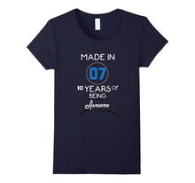 10th Birthday Shirt Gift Age 10 Year Old Boy Girl Tshirt Tee
