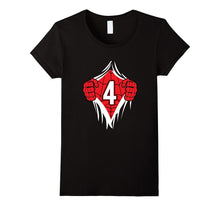 Superhero Birthday Shirt 4 Year Old Tshirt Girls Boys Comic