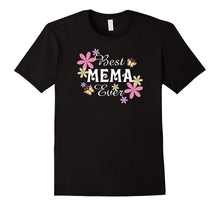 Best Mema Ever Floral T-Shirt