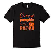 Cutest Pumpkin in the Patch Halloween T-Shirt Funny for Kids