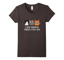 I Was Normal Three Cats Ago Funny Shirt