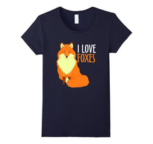 I Love My Foxes T-Shirt - Cute Fox Love Gifts