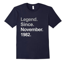 Legend Since November 1982 Shirt 35th Birthday Gifts TShirt
