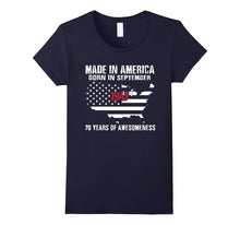 American Flag - 70th Birthday Made in America September 1947