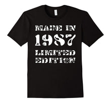 Made in 1987 T-Shirt Limited Edition - 30th Birthday Gift