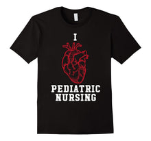 I Love Pediatric Nursing - Nurse Week Heart T-Shirt