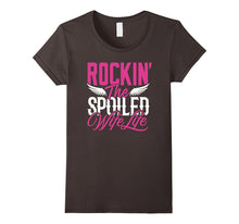 Rockin the Spoiled Wife Life T-Shirt Funny Marriage Shirt