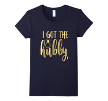 Bride Shirt I Got the Hubby We Got the Bubbly Wedding Gold