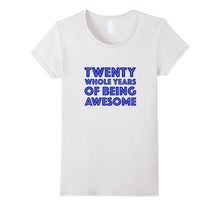 20th Birthday Shirt Gift Men Age 20 Year Old Mens Tshirt Boy