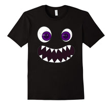 Happy Monster Costume Tshirt Halloween Cute Funny Face Tee