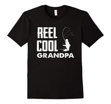 Reel Cool Grandpa Fishing Grandfather Retired T Shirt