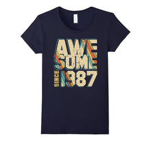 Awesome Since 1987 Vintage Retro 30th Birthday 30 Years Gift