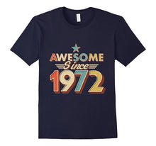 Awesome Since 1972 Vintage T-Shirt 45 Yrs Old 45th Birthday