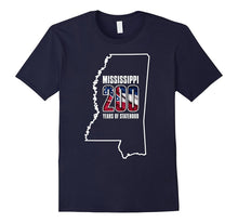 200 Years Mississippi Anniversary Bicentennial T-Shirt