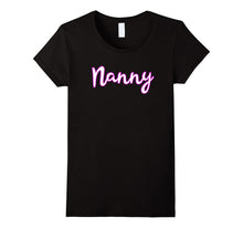Nanny Grandmother Christmas Birthday Gift T-Shirt Tee