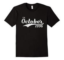 Est October 1996 Shirt - Great 21st Birthday Gifts TShirt