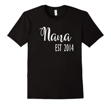 New Nana Established 2014 Grandbaby T-Shirt