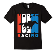 Retro RWnB Horse Racing Silhouette T-Shirt