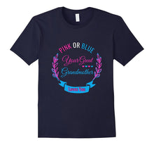 Pink or Blue: Baby Shower Gender Reveal Shirt Great Grandma