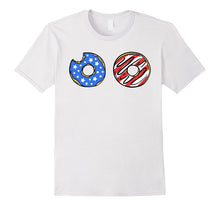 Donut Bra T-Shirt Women's American Flag