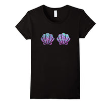 Mermaid Shell Tshirt for Birthdays, Hen Dos and Halloween