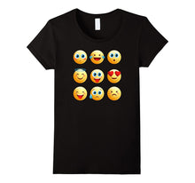Halloween Emojis Costume Shirt With Different Emotions