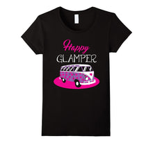 Happy Camper Happy Glamper Camping Tshirt Men Kid Women