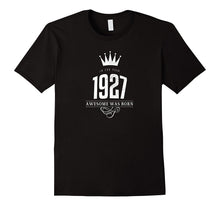 1927 - The Year Awesome Was Born 90th Birthday T-Shirt Gift