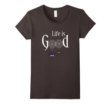 Funny Life Is Really Good Halloween Spider Web T-Shirt