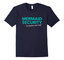 Mermaid Security T-Shirt - To Protect and Surf