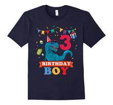 3th Birthday Boy T-Shirt Birthday Dinosaur