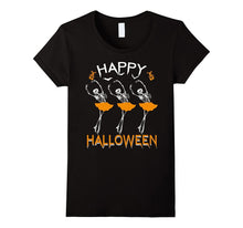 Happy Halloween Ballet Dancing Skeleton Ballerina T-Shirt