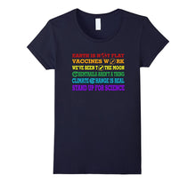 Earth Is Not Flat Vaccines Work Stand Up for Science T-Shirt