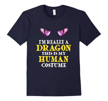 I'm Really a Dragon Halloween Costume Shirt Easy Funny