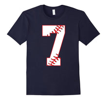Cute Seventh Birthday Party 7th Baseball T-Shirt Born 2010