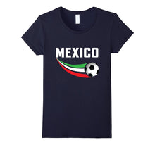 Mexico Flag Soccer Ball Sports Apparel TriColor Gift T-Shirt