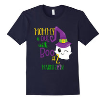 Halloween Shirt Kids Pregnant Mommy Due Boo 2 March 2018
