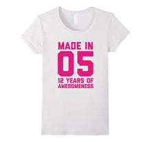 12th Birthday Shirt Gift Age 12 Year Old Girls Tshirt Tee