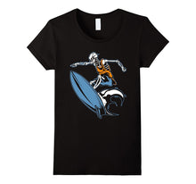Skeleton Surfing Tshirt Halloween Tshirt for All