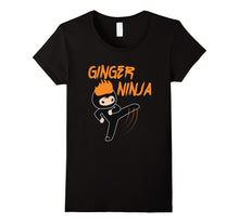 GINGER NINJA T-Shirt Warrior Funny Ginga Red Hair Gift