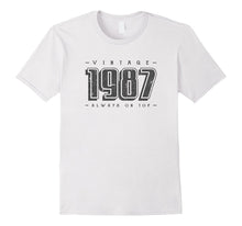 30th Birthday Gifts for Women Men 30 Years Old 1987 T-Shirt