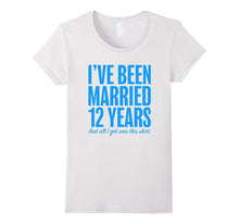 12 Years Married Anniversary 12th Year Wedding Gift T-Shirt