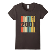 Retro Vintage 2001 T-Shirt 16 Yrs Old Bday 16th Birthday Tee