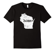 Distressed Wisconsin Home Shirt Wisconsin Shirt