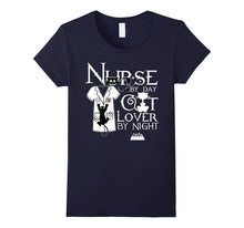 Nurse by Day Cat Lover by Night Tshirt for Nurse
